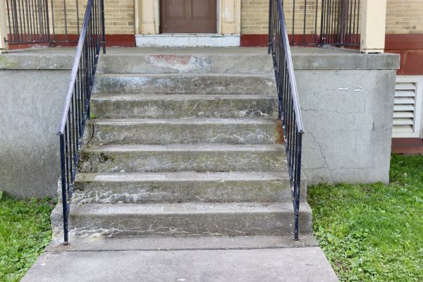 Staircase Concrete Repair in Cedar Rapids