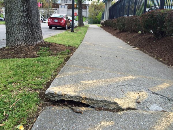 Cement Sidewalk Repair in Cedar Rapids