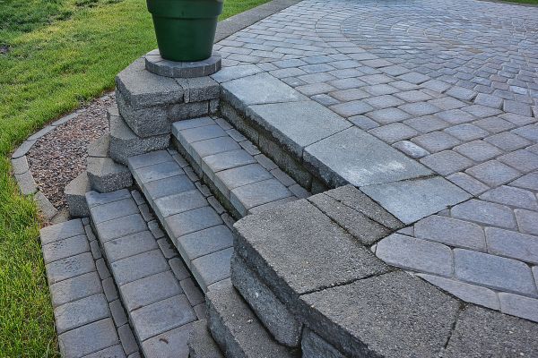 Patio Step Repair in Cedar Rapids
